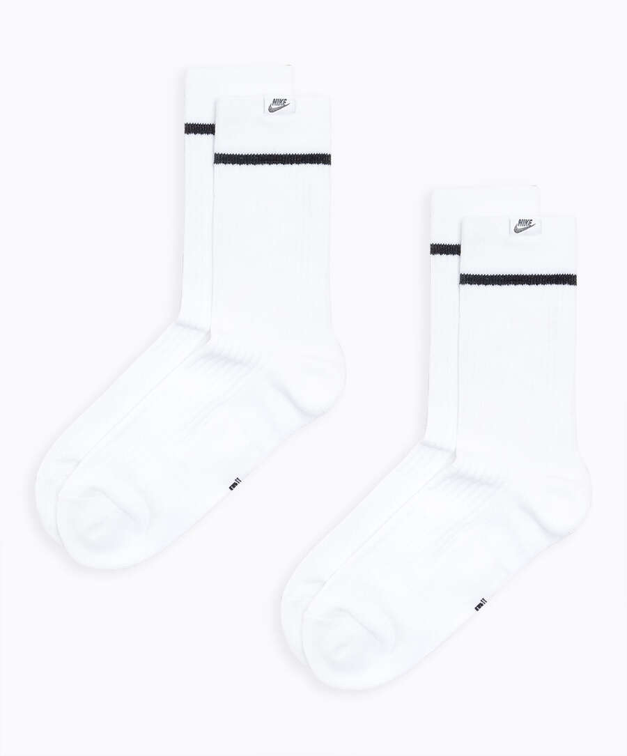 Outstanding human resources Prevention Nike SNEAKR Sox Essential Socks (2 Pack) White SX7166-100| Buy Online at  FOOTDISTRICT