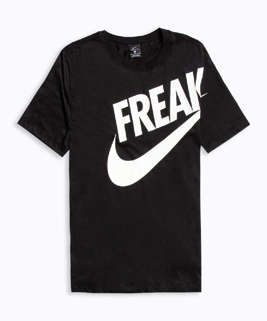 Nike Mens Black Giannis Antetokounmpo NBA Greek Freak T Shirt Men's Size XL