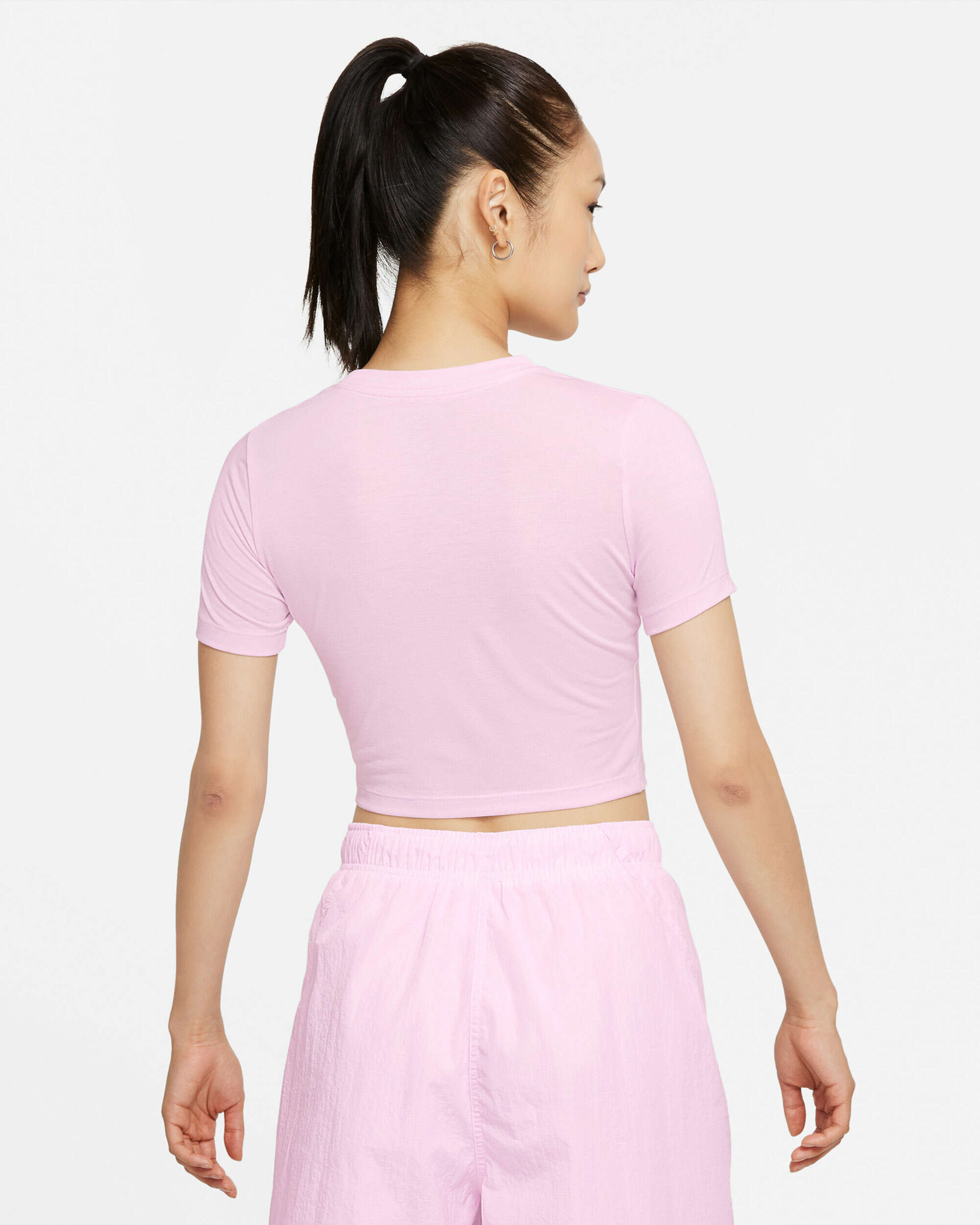 Nike Sportswear Swoosh Women's T-Shirt Pink DJ1828-695| Buy Online at ...