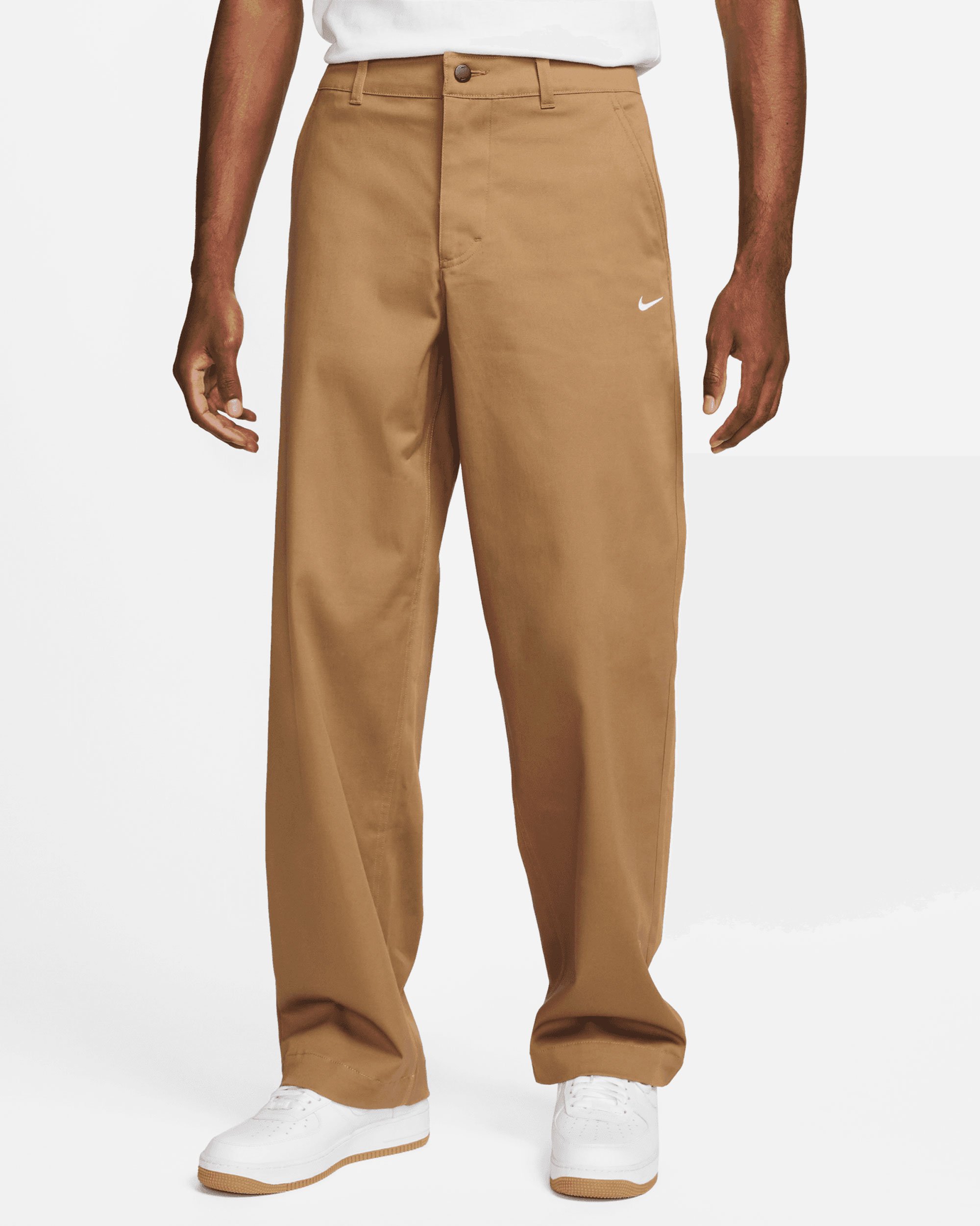 Nike Life Men's Unlined Cotton Chino Pants Brown DX6027-258| Buy 