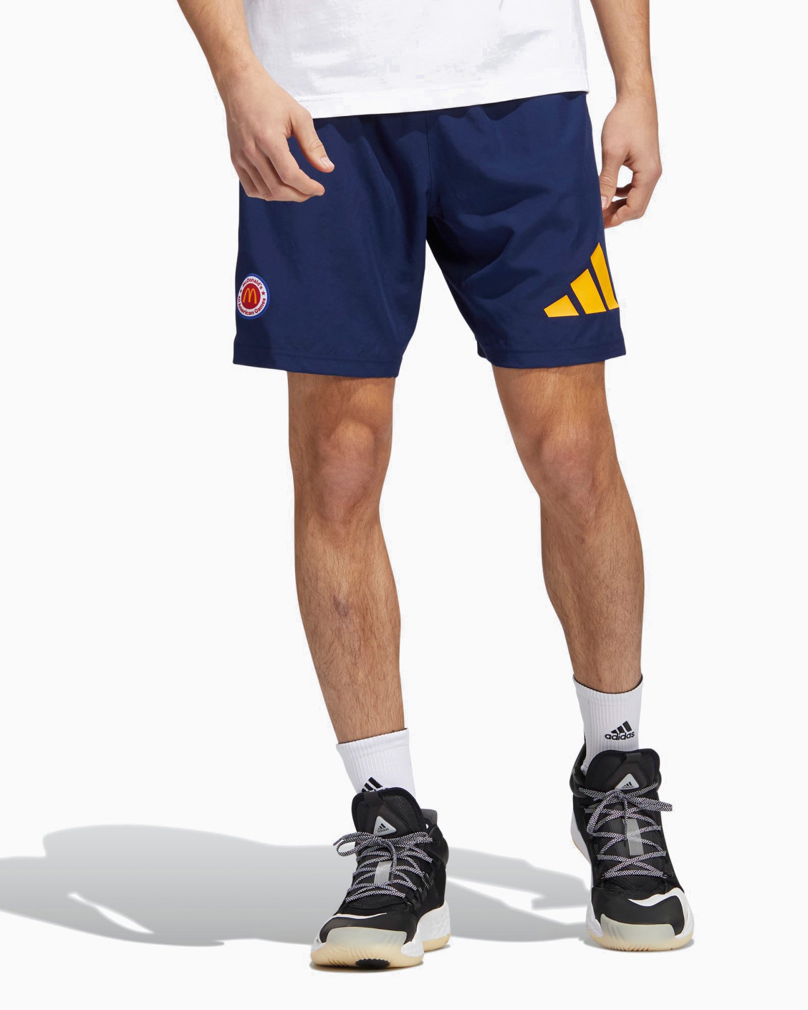 por inadvertencia Baño Semicírculo adidas x Eric Emanuel McDonald's All-American Game Men's Shorts Blue  HB0738| Buy Online at FOOTDISTRICT