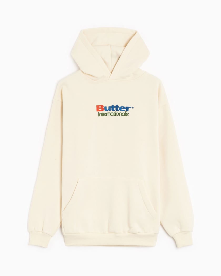 Butter Goods Internationale Embroidered Men's Hoodie Gray