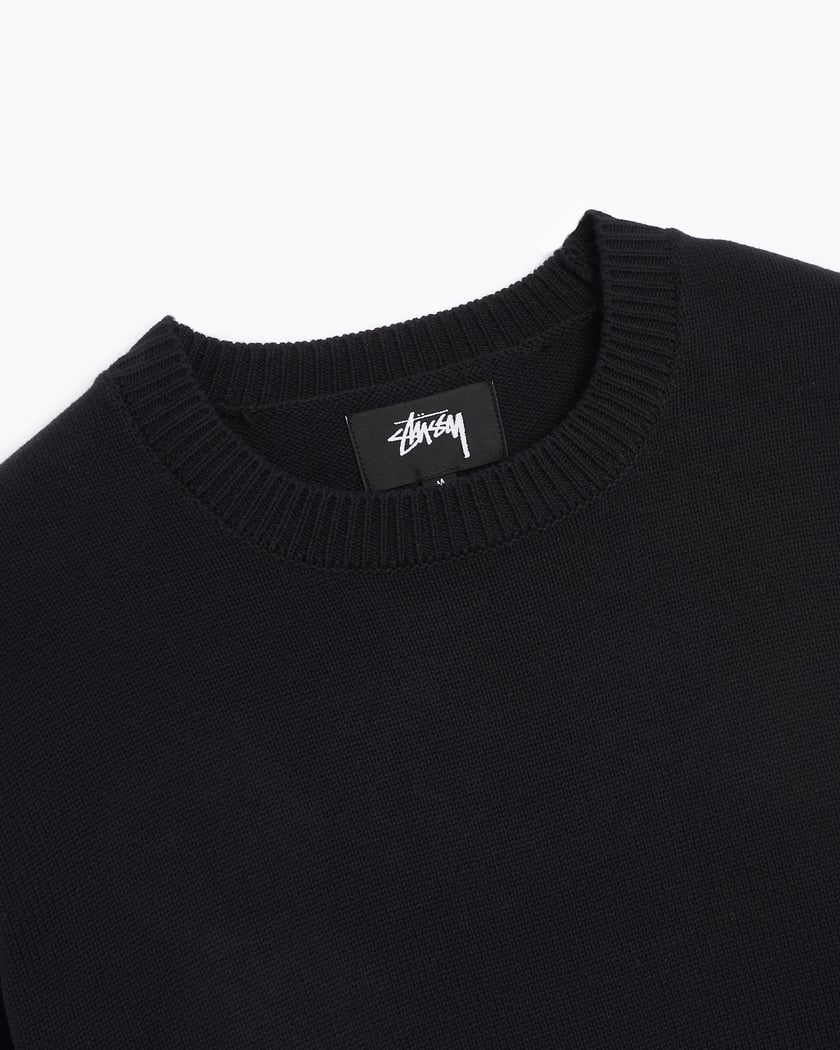 Stüssy Bent Crown Men's Sweater Black 117130-BLAC| Buy Online at