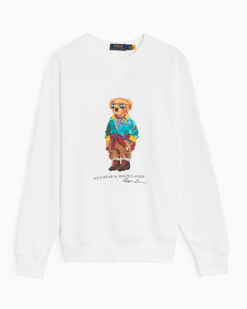 Polo Ralph Lauren Bear Men's Sweatshirt White 710853308019| Buy Online at  FOOTDISTRICT