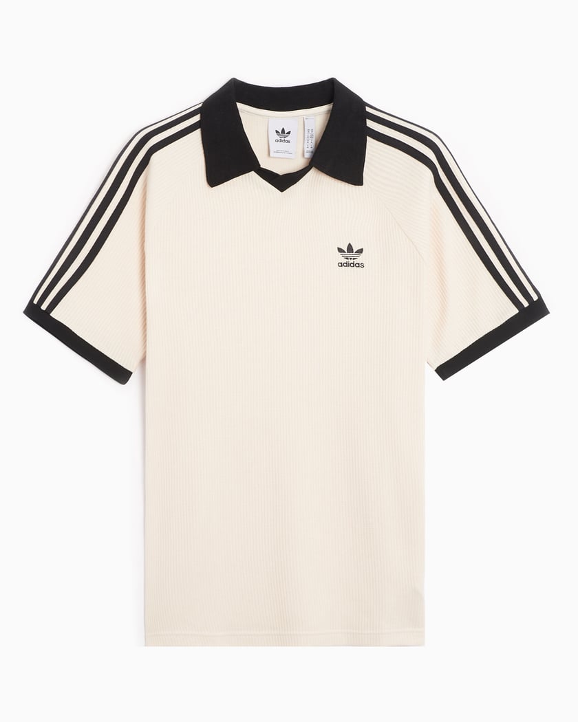 spine Young Perforation adidas Originals Q2 Men's Polo Beige HA9311| Buy Online at FOOTDISTRICT