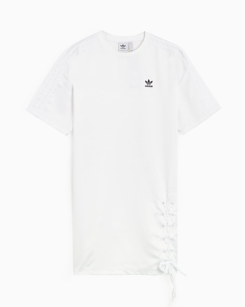 adidas Always Original Laced Women's T-Shirt Dress White HK5080| Buy Online  at FOOTDISTRICT