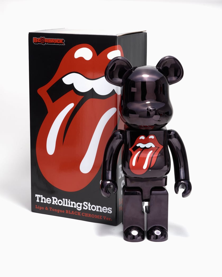 Medicom Toy Be@rbrick The Rolling Stones Lips &Tongue 1000%
