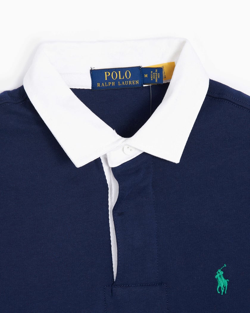 Polo Ralph Lauren Rugby Men's Long Sleeve Polo Blue |710842902001 