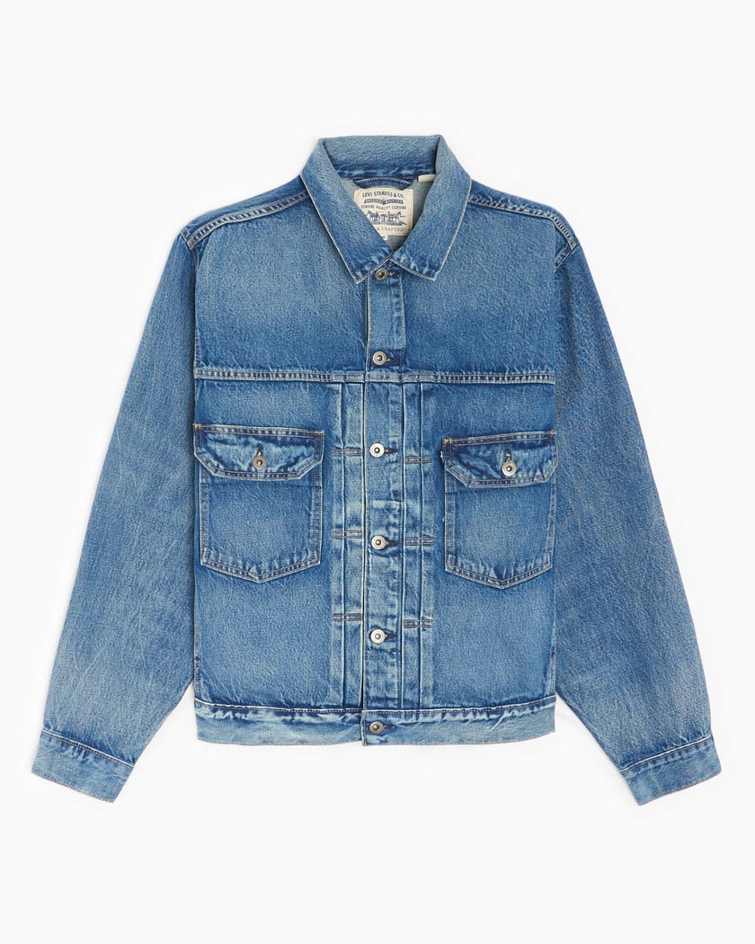 Levis Made and Crafted Oversized Type II Trucker Men's Jacket Blue