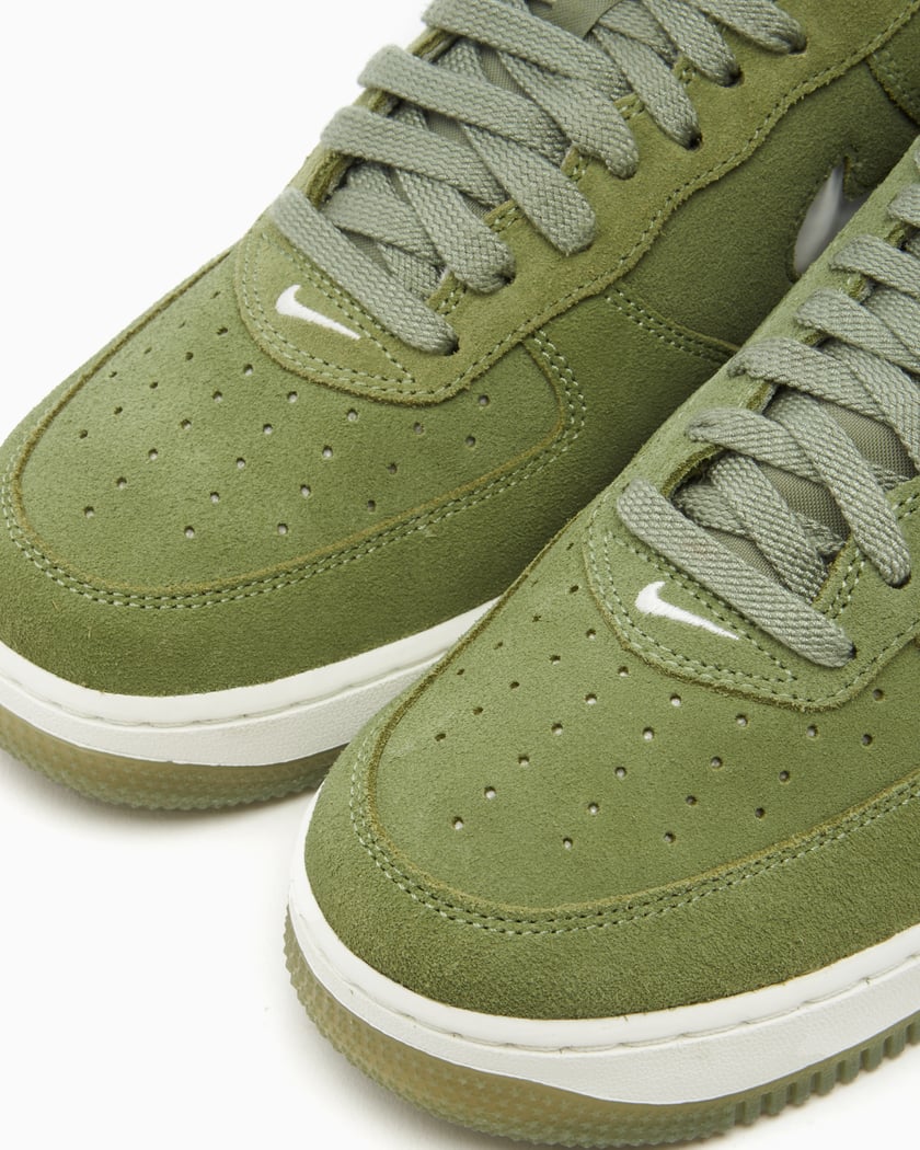 Nike Air Force 1 Low Green Shaggy Suede DZ5289-300