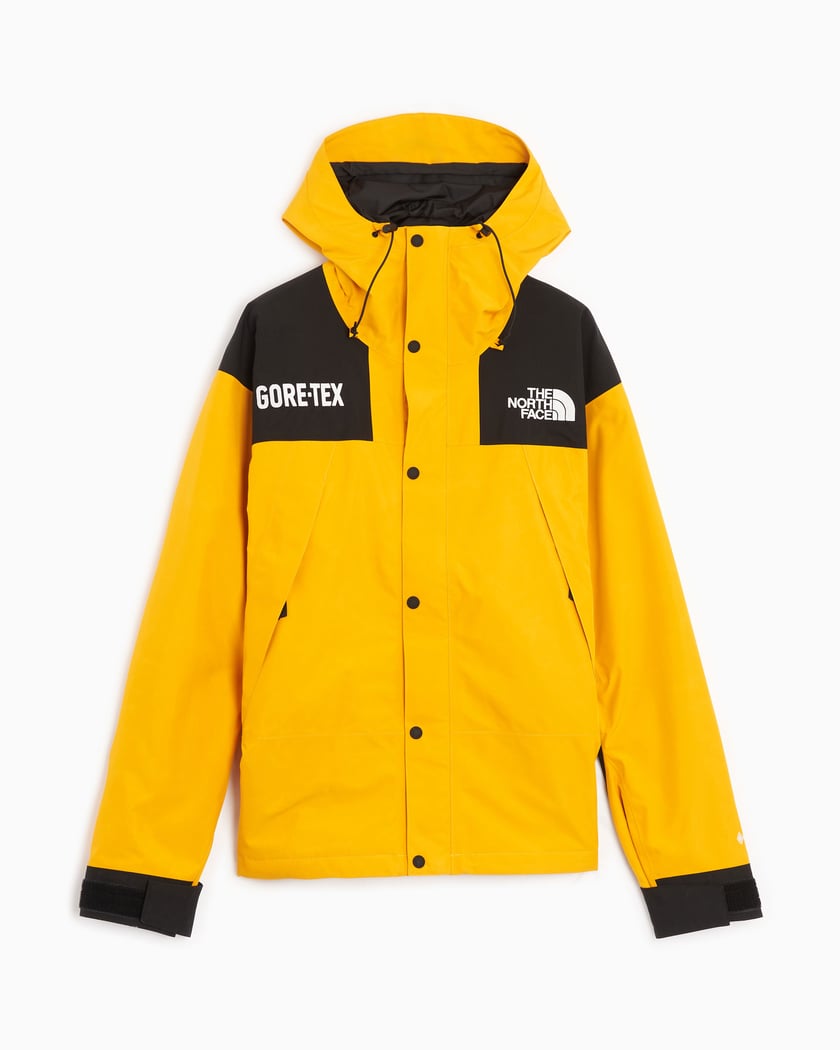 The North Face Men's Gore-Tex Mountain Hooded Jacket Yellow