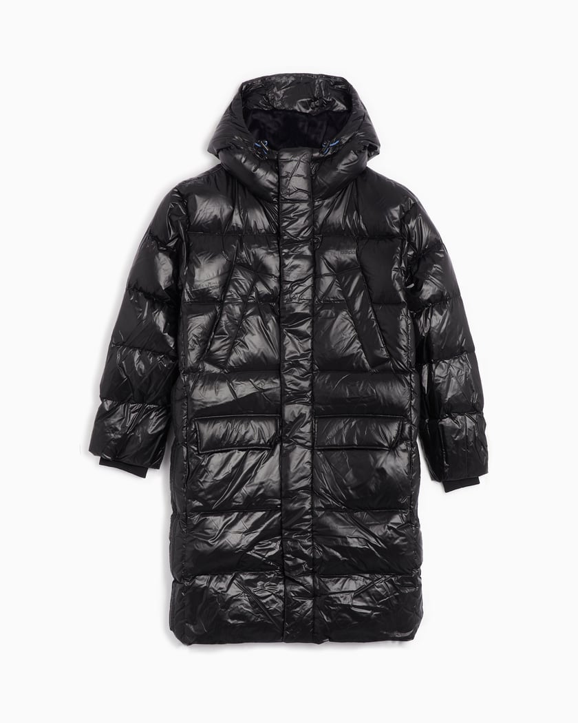 adidas Originals Men\'s Long Puffer Online Black Jacket at Buy IR7135| FOOTDISTRICT