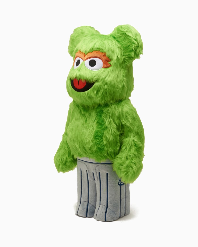 Medicom Toy x Sesame Street Be@rbrick Oscar The Grouch Costume