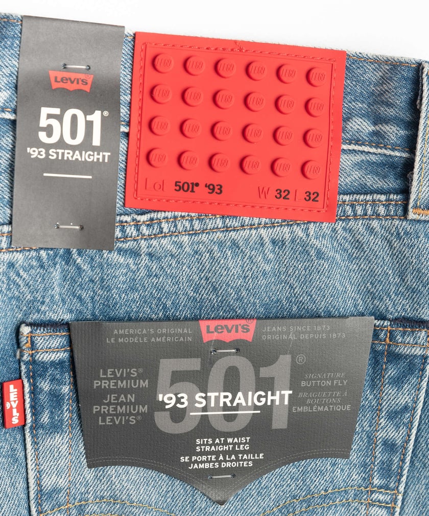 Levi's x LEGO 501 '93 Straight Men's Jeans Multi 798300087| Buy Online at  FOOTDISTRICT