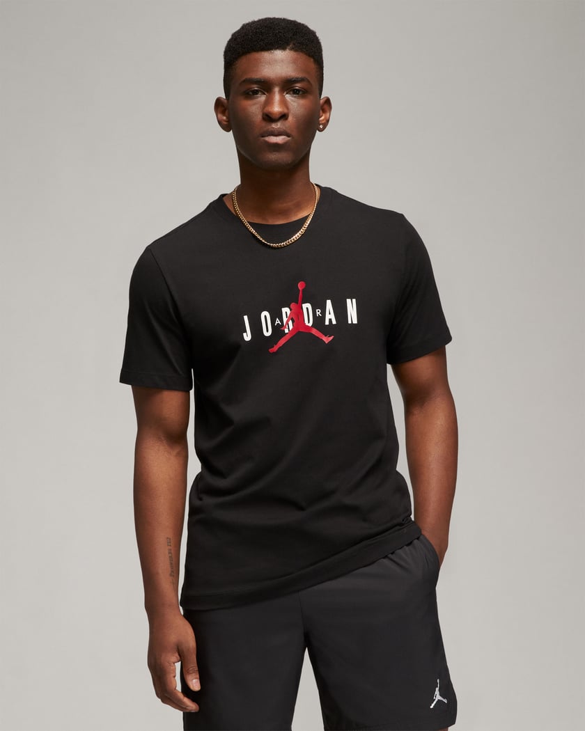 Jordan Air Stretch Men's T-Shirt Negro DM1462-010| Online en FOOTDISTRICT