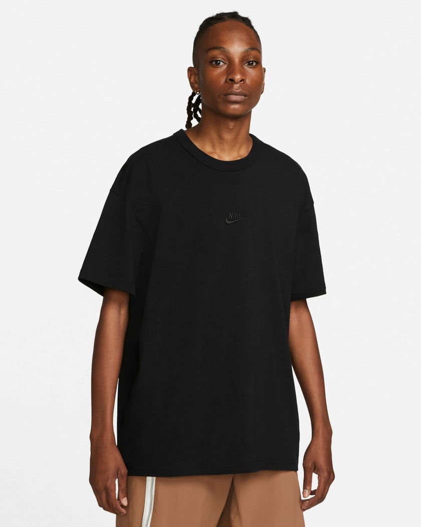 Nike Sportswear Premium Essentials Men's T-Shirt Negro DO7392-010| Comprar Online en