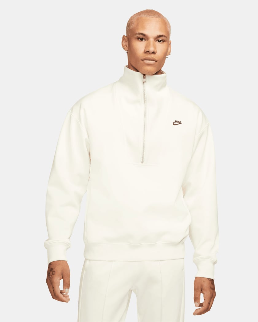 Nike Sportswear Circa Half Zip Sweatshirt Blanco DQ4237-113| Comprar Online en FOOTDISTRICT