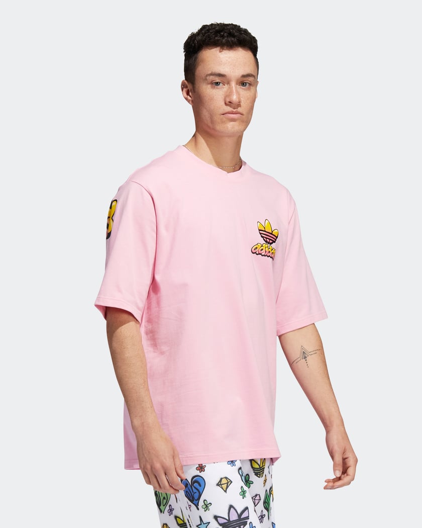 profundizar Zumbido escapar adidas x Jeremy Scott Monogram Unisex T-Shirt Rosa HL6479| Comprar Online  en FOOTDISTRICT